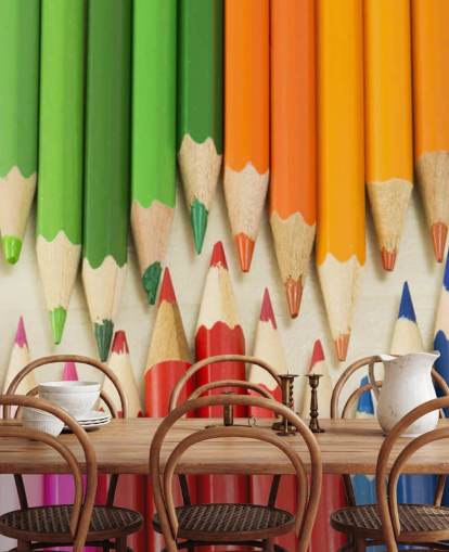 Coloured Pencils Wallpaper
