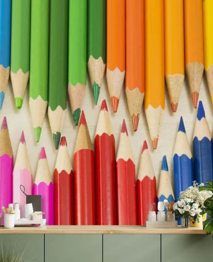 Colourful Pencils Pencil Wallpaper