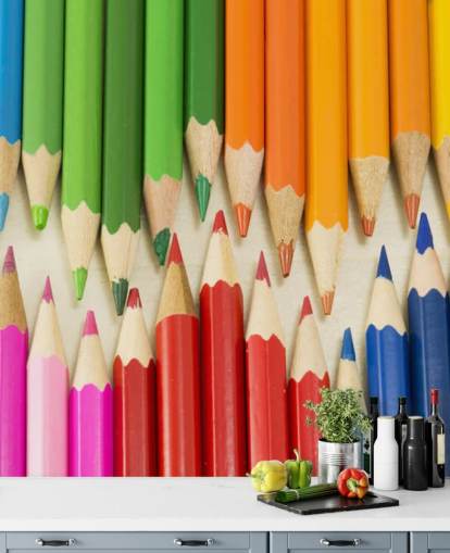 Coloured Pencils Wallpaper