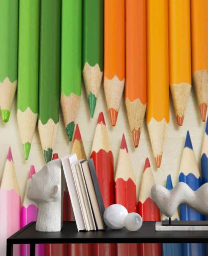 Coloured Pencils Wallpaper