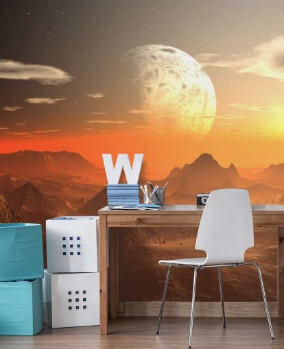 Mars Landschaft Hintergrundbild