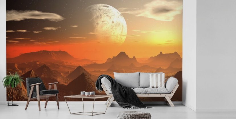 Mars Landscape Wallpaper