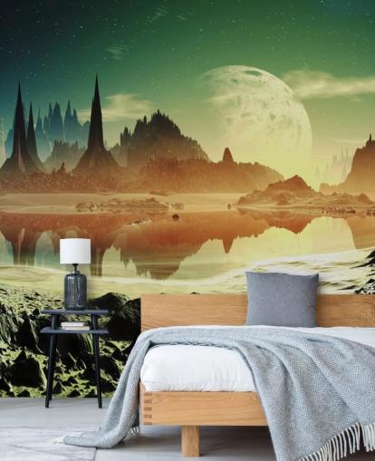 Fantasie-Landschaft Fototapete Fantasie-Landschaft Fototapete