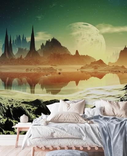 Fantasie-Landschaft Fototapete Fantasie-Landschaft Fototapete