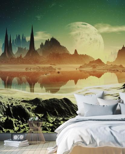 Fantasy Landscape Wall Mural