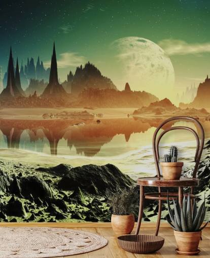 Fantasy Landscape Wall Mural