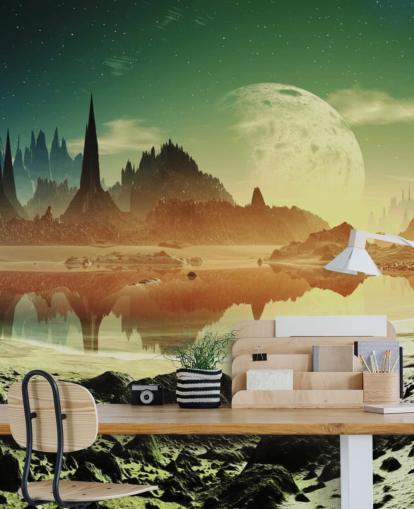 Fantasy Landscape Wall Mural