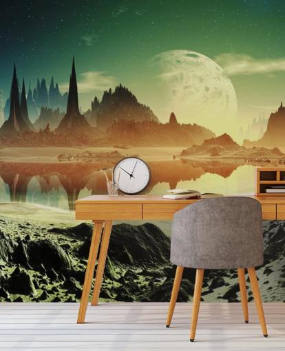 Fantasy Landscape Wall Mural
