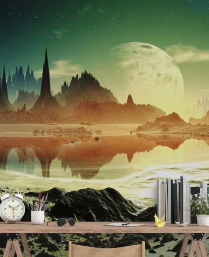 Fantasy Landscape Wall Mural