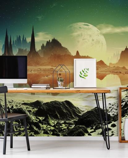 Mural de pared Paisaje fantástico