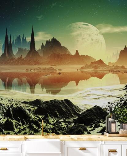 Fantasy Landscape Wall Mural