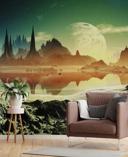 Mural de pared Paisaje fantástico