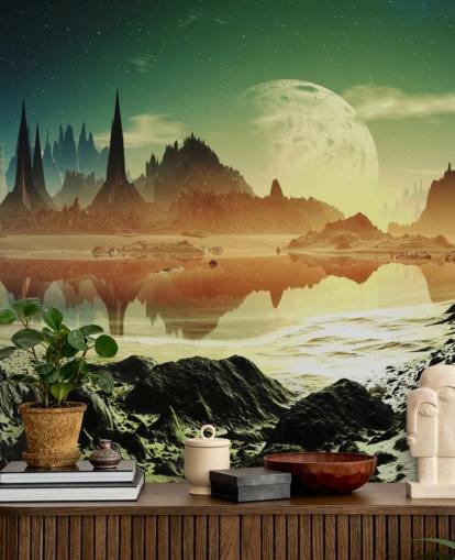 Fantasy Landscape Wall Mural