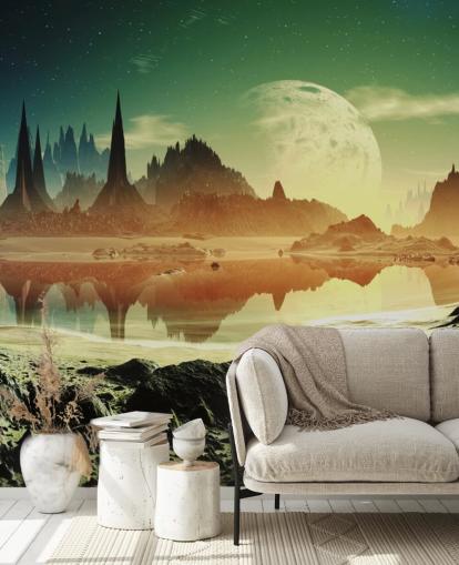 Fantasy Landscape Wall Mural