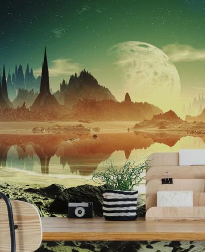 Fantasy Landscape Wall Mural