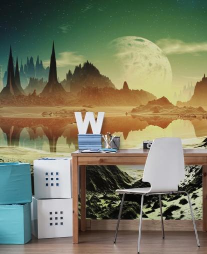 Décoration murale de paysage fantastique