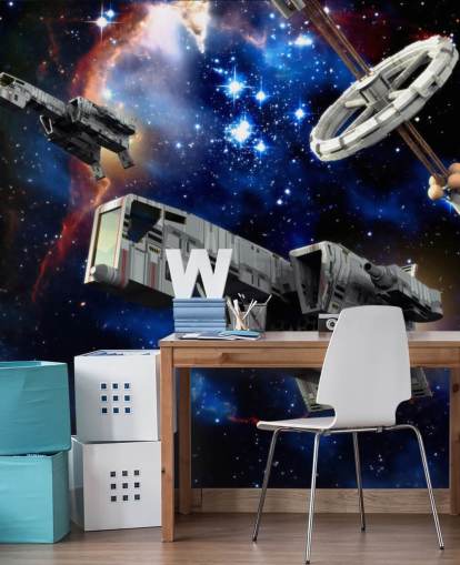 Carta da parati Sci Fi Spaceships