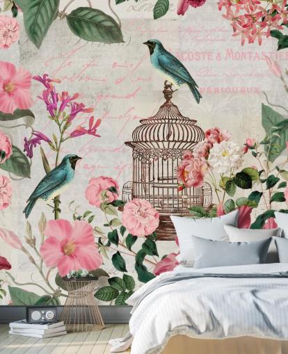 Papel de parede Birdcage Papel de parede Birdcage