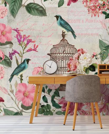 Birdcage Wallpaper Mural
