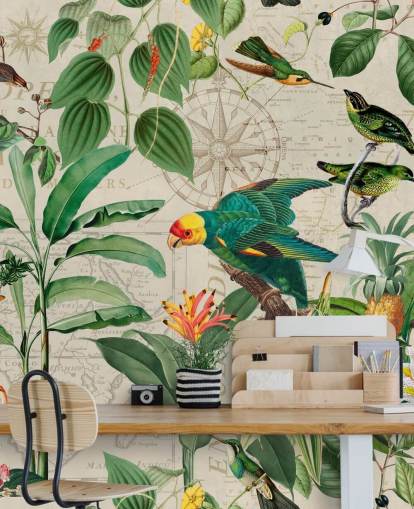Papel de parede Kingdom of Birds por Andrea Haase