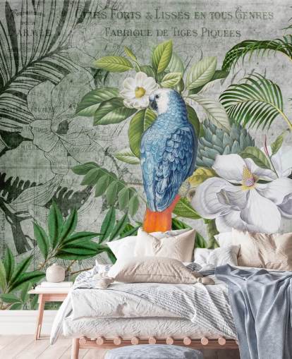 Jungle of Birds Behang van Andrea Haase