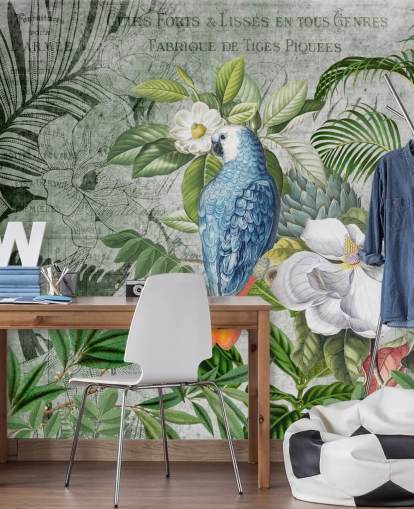 Papel de parede Jungle of Birds por Andrea Haase Papel de parede Jungle of Birds por Andrea Haase