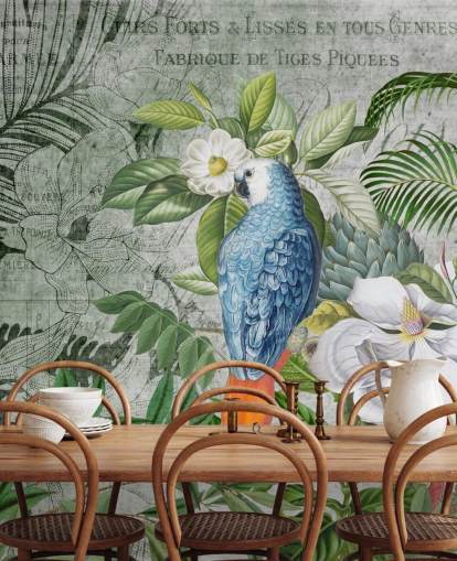 Fondo de pantalla de la selva de pájaros de Andrea Haase Fondo de pantalla de la selva de pájaros de Andrea Haase