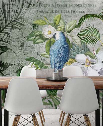 Papier peint Jungle of Birds par Andrea Haase Papier peint Jungle of Birds par Andrea Haase