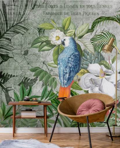 Dschungel der Vögel Hintergrundbild von Andrea Haase