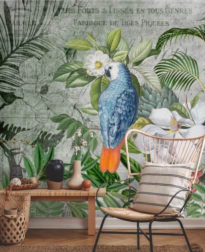 Jungle of Birds Wallpaper by Andrea Haase