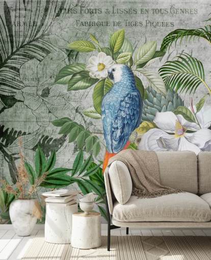 Papel de parede Jungle of Birds por Andrea Haase Papel de parede Jungle of Birds por Andrea Haase