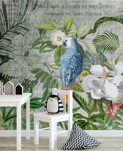 Jungle of Birds Wallpaper by Andrea Haase Jungle of Birds Wallpaper by Andrea Haase