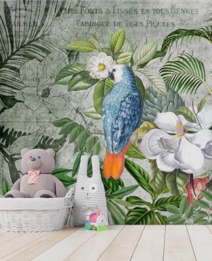 Jungle of Birds Wallpaper by Andrea Haase Jungle of Birds Wallpaper by Andrea Haase