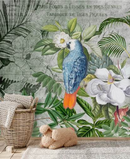 Papier peint Jungle of Birds par Andrea Haase