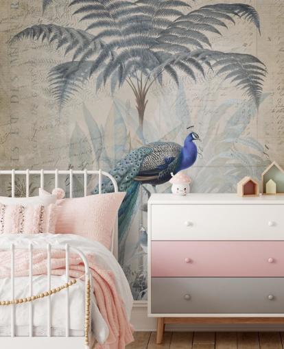 Papier peint Peacock Jungle par Andrea Haase