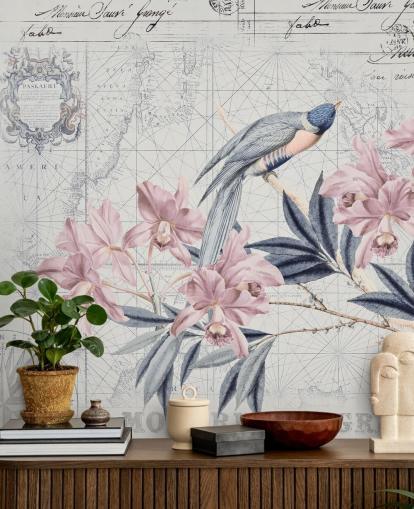 Fuglenes reise av Discovery Mural Fuglenes reise av Discovery Mural