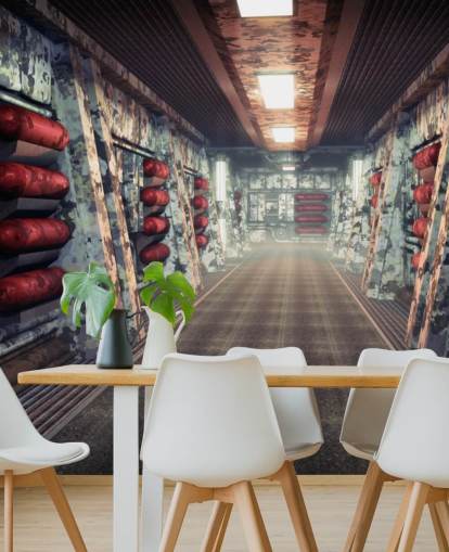 Papel pintado de nave espacial Coridoor