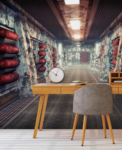 Papel pintado de nave espacial Coridoor