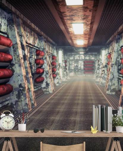 Papel pintado de nave espacial Coridoor Papel pintado de nave espacial Coridoor