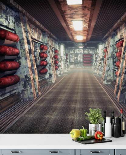 Spacecraft Coridoor Wallpaper Spacecraft Coridoor Wallpaper