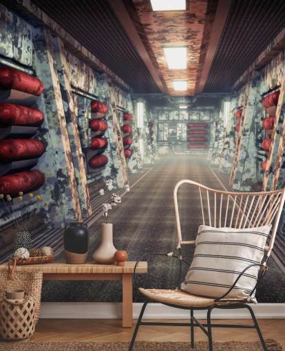 Papel pintado de nave espacial Coridoor