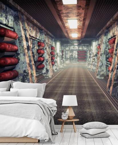 Papel pintado de nave espacial Coridoor