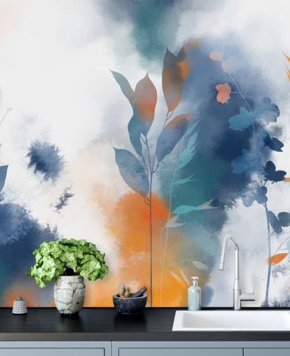 Mural de pared Ambiente profundo de Katy Clemmans