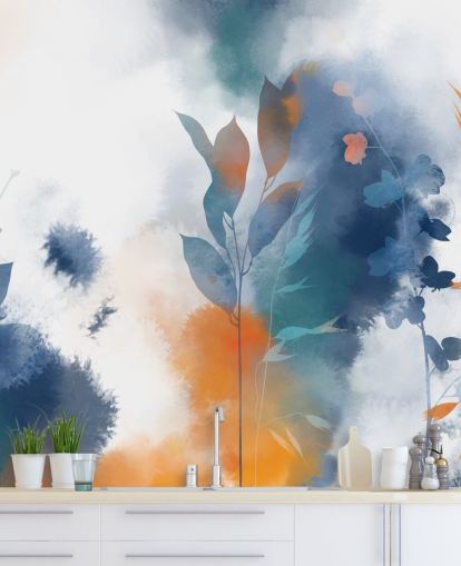 Deep Ambience Muurschildering van Katy Clemmans