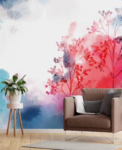 Frisk energi Bakgrunn Mural av Katy Clemmans