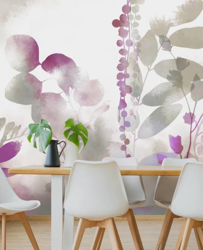 Intense Organic Autumn Mural by Katy Clemmans