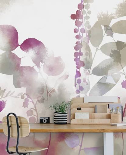 Mural de otoño orgánico intenso de Katy Clemmans Mural de otoño orgánico intenso de Katy Clemmans