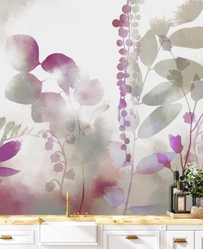 Intense Organic Autumn Mural by Katy Clemmans