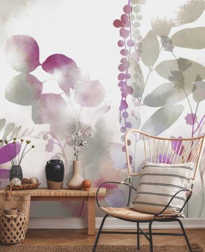 Peinture murale d'automne organique intense de Katy Clemmans