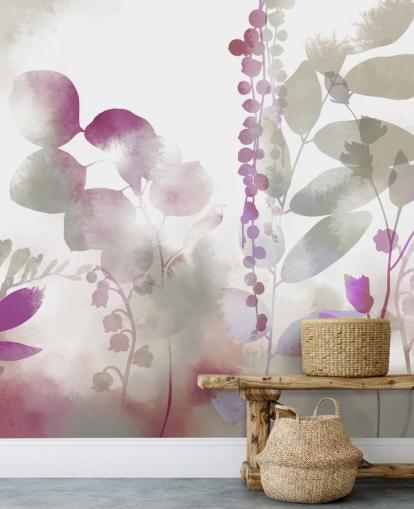 Intense Organic Autumn Mural by Katy Clemmans